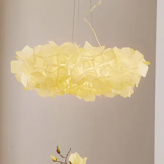 Clizia Lámpara Colgante L Blanco - SLAMP