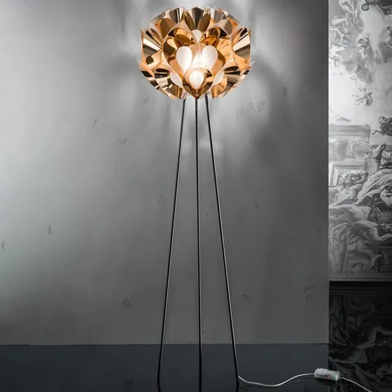 Slamp Flora - Lámpara de pie de diseño, cobre