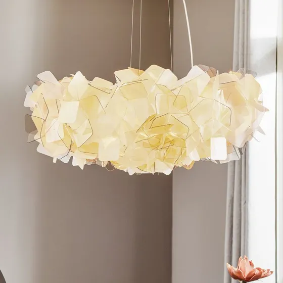 Slamp Clizia Lámpara Colgante Ø 78 cm - Fumé