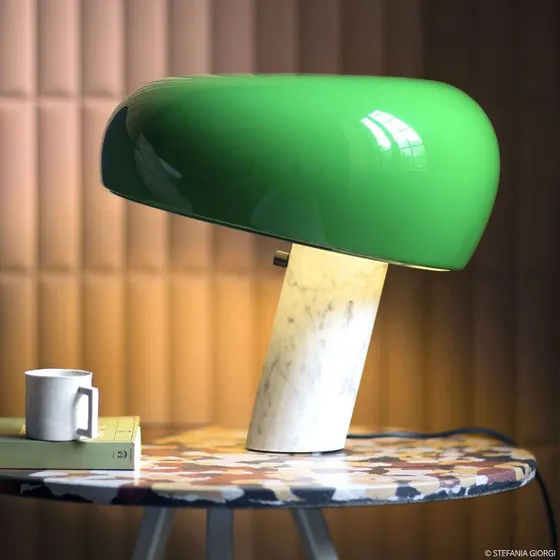 Flos Lámpara de Sobremesa Snoopy Verde
