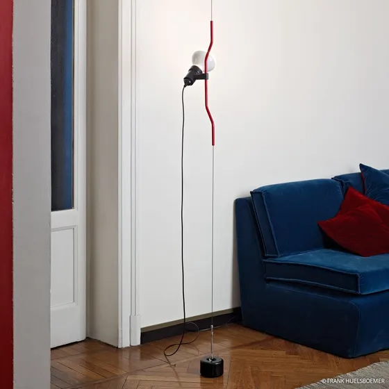 Flos Lámpara Colgante Parentesi Roja con Regulador de Intensidad