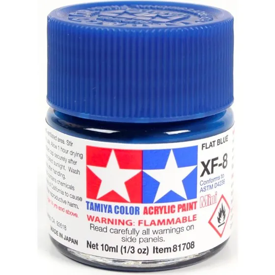 Tamiya XF8 Azul Mate 10ml
