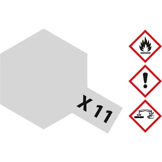 Tamiya X-11 Cromo Plata Brillante 10 ml
