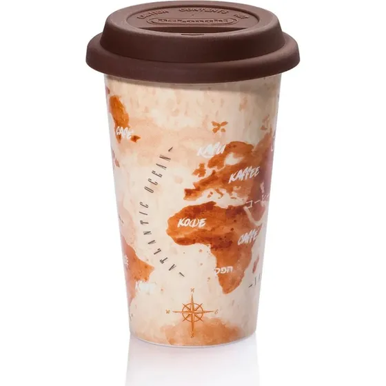 DeLonghi Taza Térmica de Cerámica The Adventurer 300 ml DLSC056