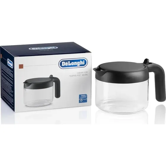 Jarra de cristal De'Longhi DLSC021 para cafetera, 750ml