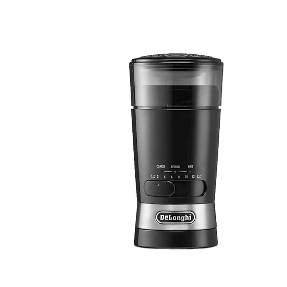 Molinillo de café De'Longhi KG 210, 170W, 3 niveles de molienda, Negro