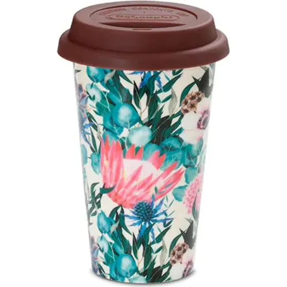 DeLonghi Taza Térmica de Cerámica Multicolor DLSC065 - 300 ml