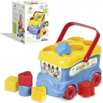 Clementoni Clasificador de Formas Mickey's Bus Disney