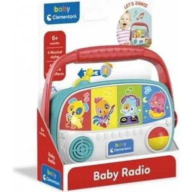 Clementoni Juguete Radio Interactivo para Bebés (+6 meses)