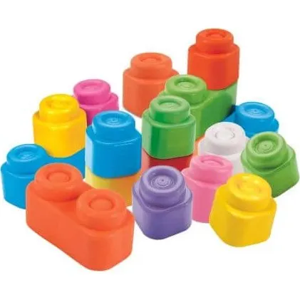 Clementoni Baby Clemmy Set de 20 Cubitos Blandos (6-36 meses)