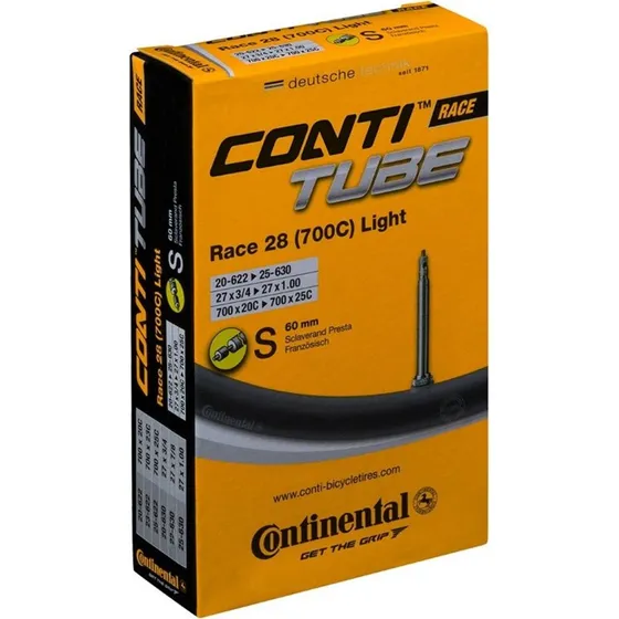 CONTINENTAL Race Light 28 700x20/25 Presta