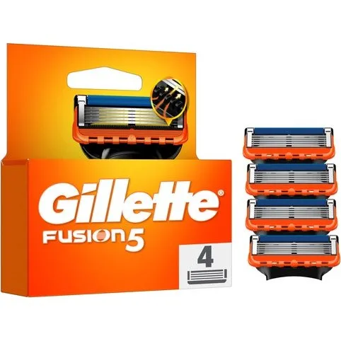 Gillette Fusion5 Cabezal de Repuesto 4 Unidades