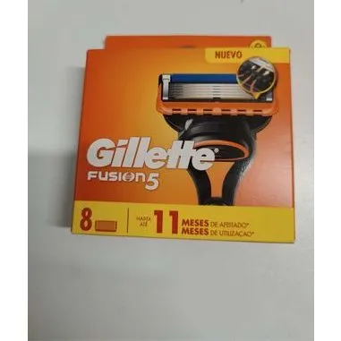 Gillette Fusion5 Recambio Cuchillas 5 Hojas 4 Uds