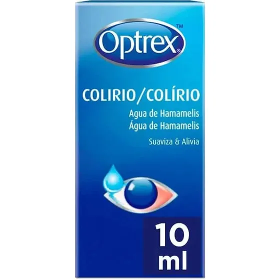 Optrex Colirio de Hamamelis 10 ml para Ojos Secos e Irritados