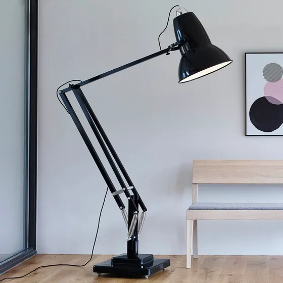 Anglepoise Original 1227 Giant Lámpara de Pie Negra