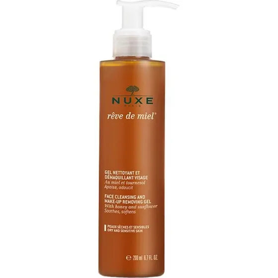 NUXE Reve de Miel Gel Limpiador y Desmaquillador 200ml