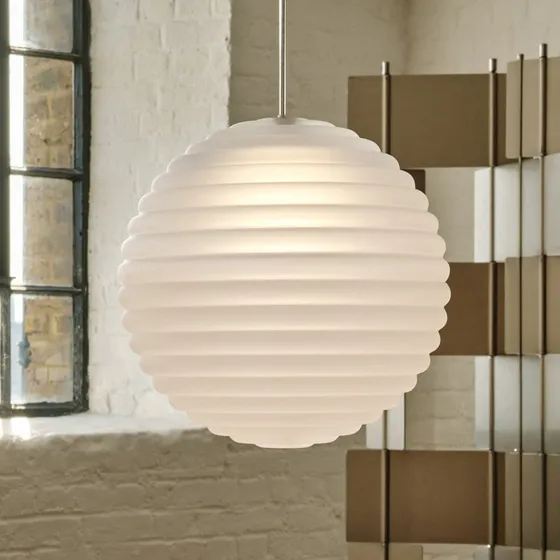 Tom Dixon Lámpara Colgante Press Sphere LED Esmerilada Ø 30 cm