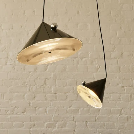 Tom Dixon Lámpara Colgante LED Pose Kelp Verde Ø25 cm