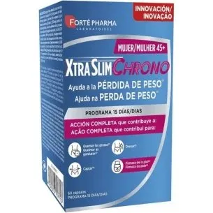 Forté Pharma XtraSlim Chrono Mujer 45+ 60 Cápsulas
