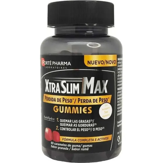 Forté Pharma Xtraslim Max Perdida de Peso 60 Gummies