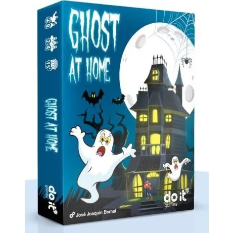 Asmodee Ghost at Home - Juego de Cartas Familiar