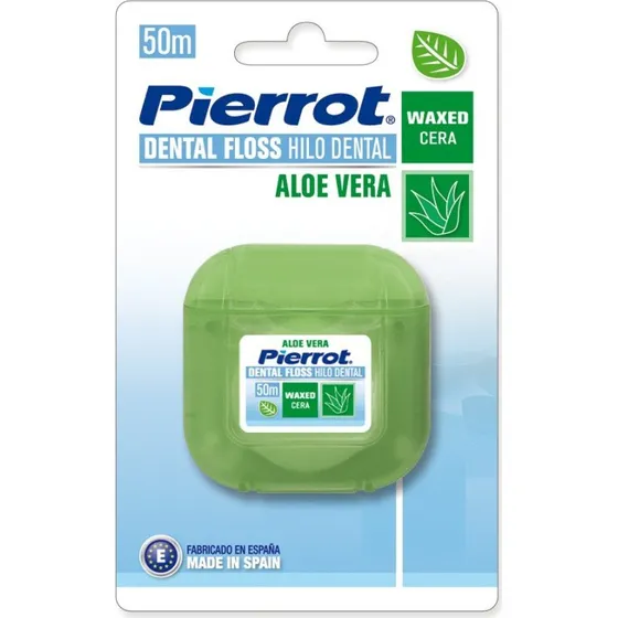 Pierrot Hilo Dental Cera Aloe Vera 50 Mts
