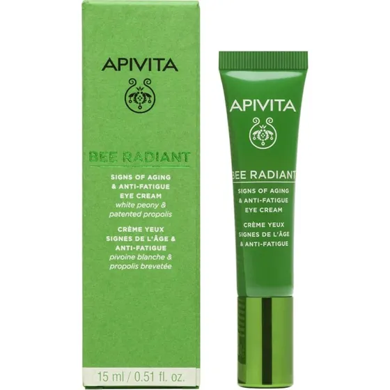 Apivita Bee Radiant Crema de Ojos Antienvejecimiento 15ml