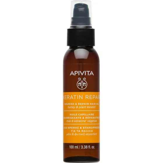 Apivita Keratin Repair Aceite Capilar de Argán con Queratina 100ml