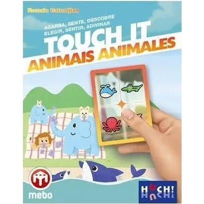 Touch It: Animales - Juego de Cartas Sensorial
