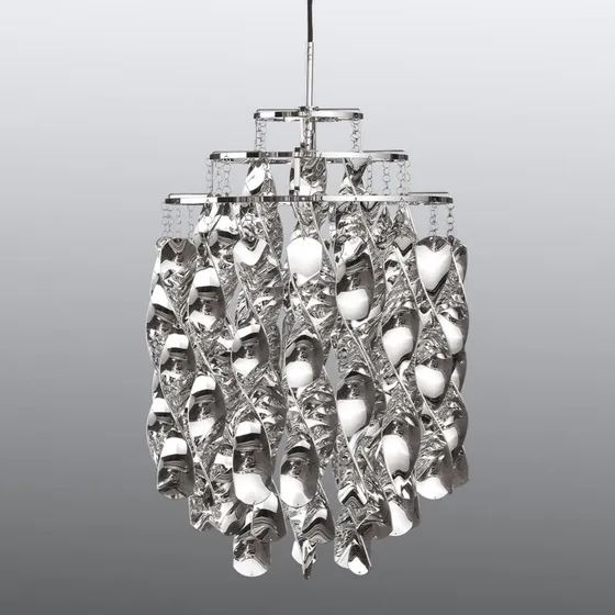 Verpan Spiral Mini Plata - Lámpara Colgante de Diseño de Verner Panton