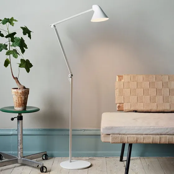 Louis Poulsen Lámpara de Pie NJP Blanco 3000K LED
