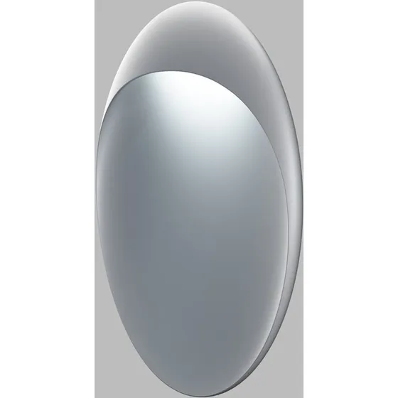 Louis Poulsen Aplique de Pared Flindt Ø200 Aluminio Gris