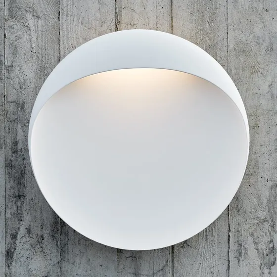 Louis Poulsen Aplique de Pared Flindt Ø200 Blanco