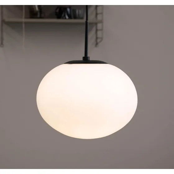 Dyberg Larsen Lámpara Colgante Princess Opal/Negro Ø 28 cm