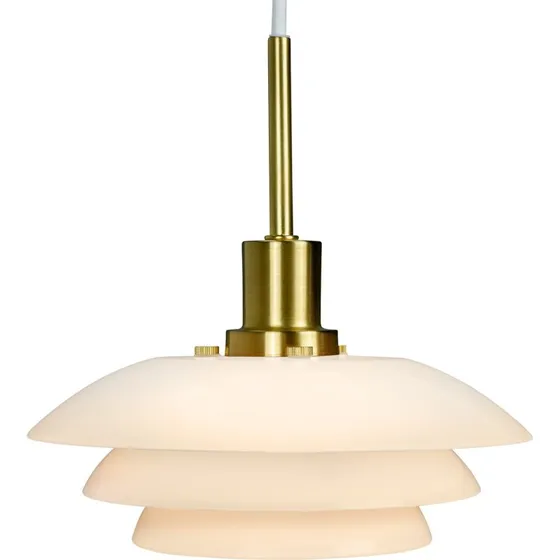 Dyberg Larsen Lámpara Colgante DL20 Opal/Latón