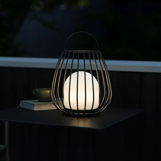Nordlux Jim To-Go Lámpara de Mesa LED Exterior Negra