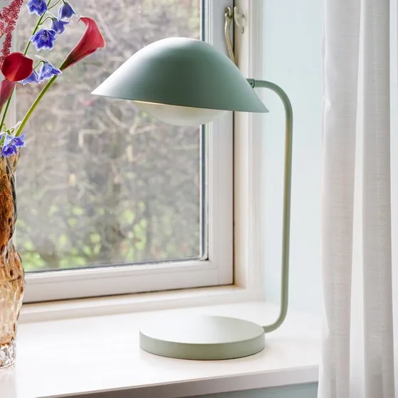 Nordlux Lámpara de Sobremesa Freya - Verde - Diseño Nórdico