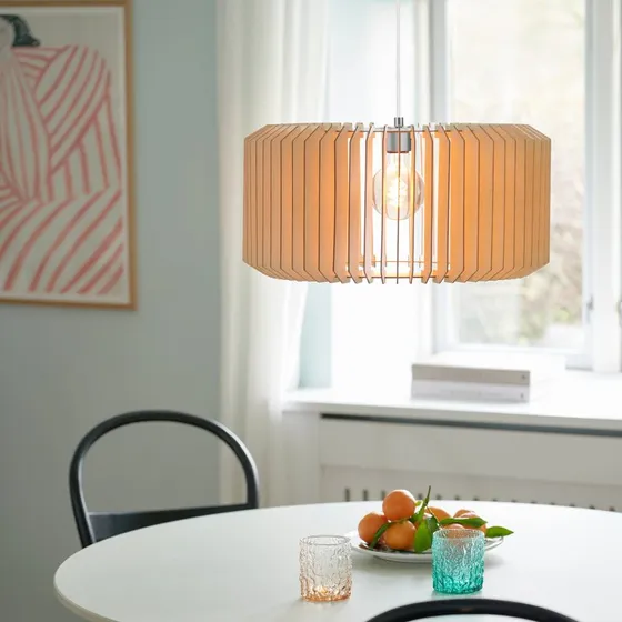 Nordlux Asti 50 Lámpara Colgante de Madera