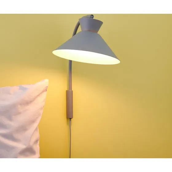 Nordlux Aplique de Pared Dial Gris - Diseño Escandinavo