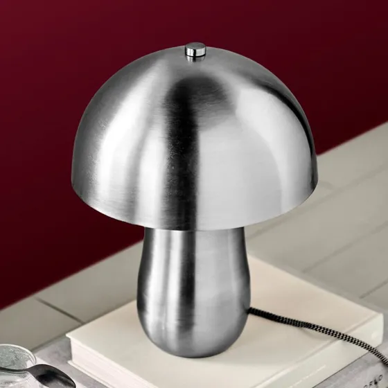 House Doctor Lámpara de mesa HDRoomie Plata cepillada