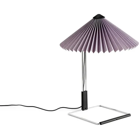 HAY Lámpara de mesa Matin Ø30 cm Lavender-steel