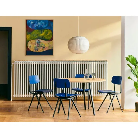 Herman Miller Lámpara Colgante Nelson Angled Sphere Bubble M Off-White