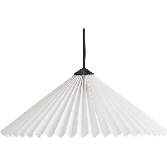 HAY Lámpara colgante Matin Pendant 38x38 cm Blanca