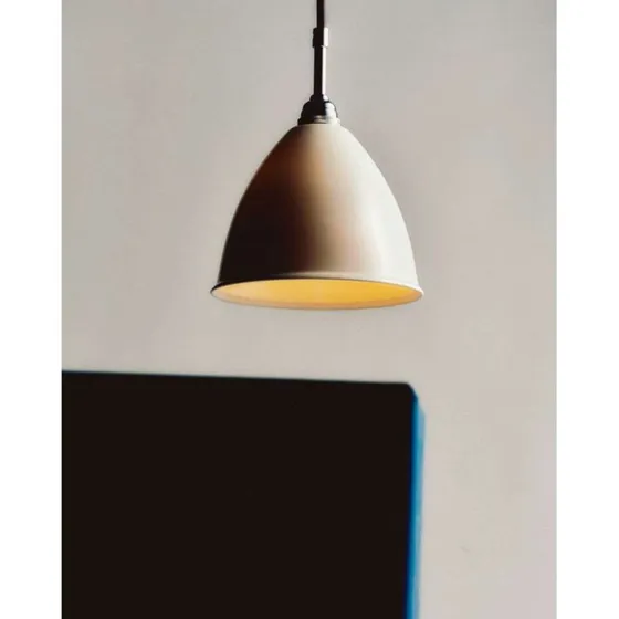 Gubi Lámpara Colgante Bestlite BL9 Negro y Ópalo