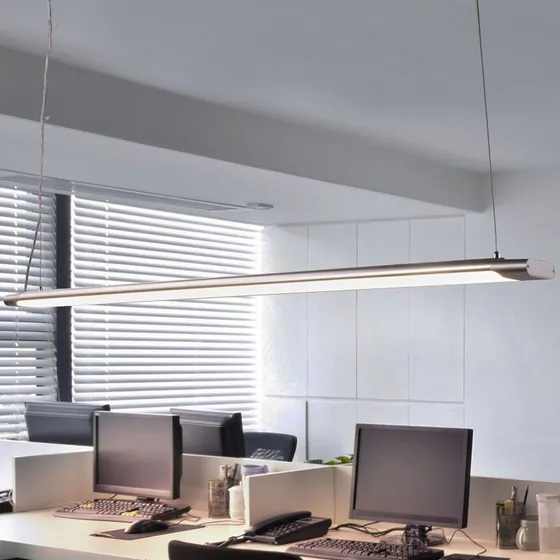 Arcchio Lámpara Colgante Vinca White/Silver LED