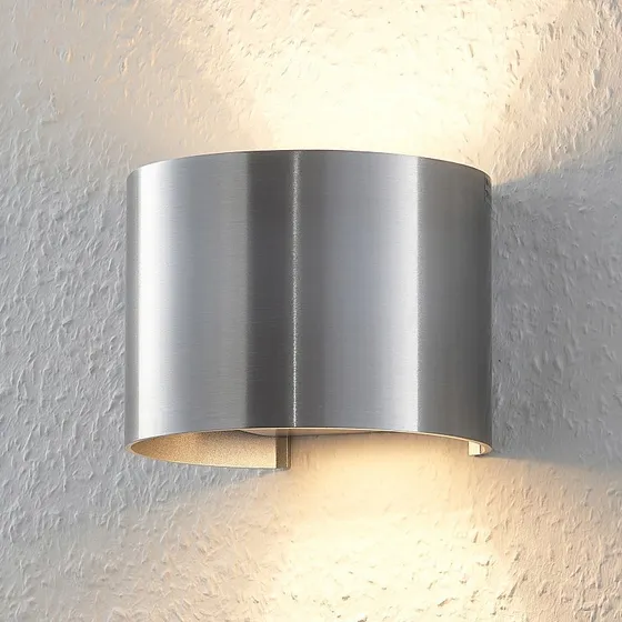Arcchio Zuzana Aplique de Pared Redondo de Aluminio