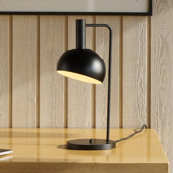 Louis Poulsen Lámpara de mesa FJ Elements negra 45 cm