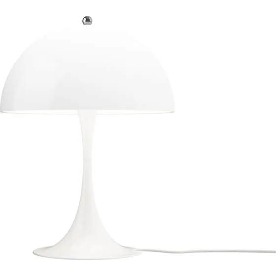 Louis Poulsen Lámpara de mesa Panthella 320 Blanca Opal