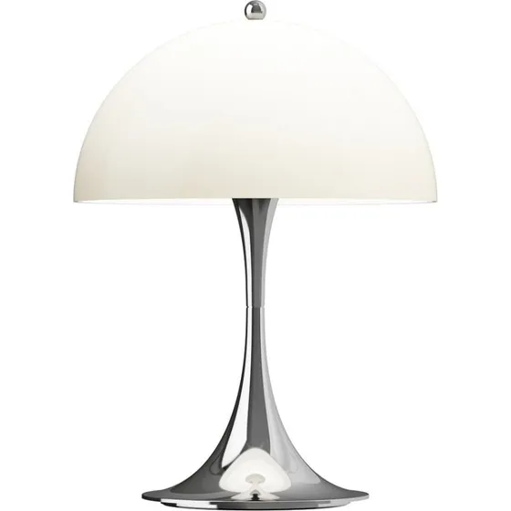 Louis Poulsen Panthella 250 Portable Lámpara Recargable Cromada/Beige