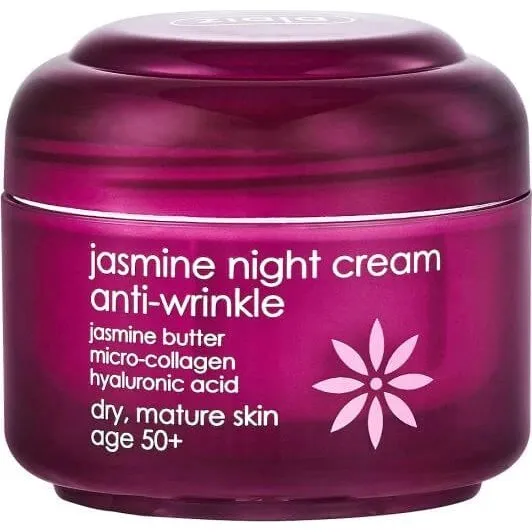 Ziaja Crema Facial de Noche Jazmín Antiarrugas SPF6 50 ml
